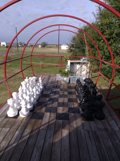 The Airplane Homes Lifesize Chess Set The Airplane Homes Lifesize Chess Set