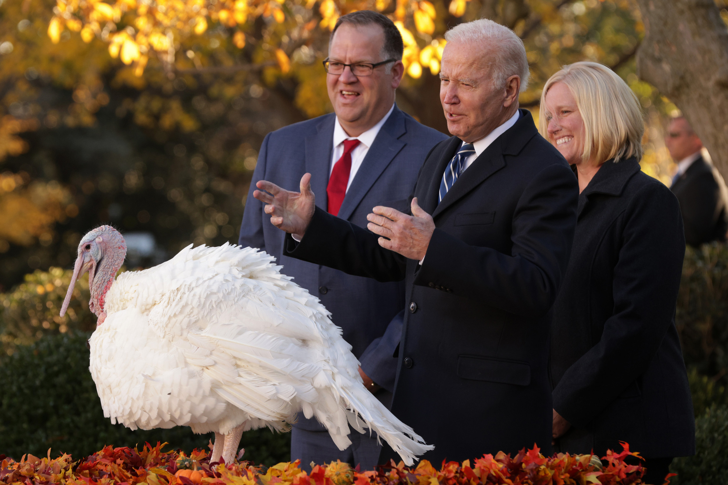 Biden Claims 'America's Back' In Thanksgiving Message Amid Inflation ...