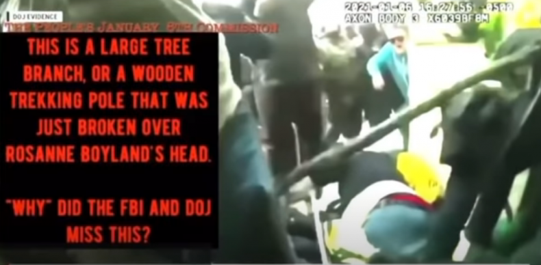 Fact Check: Is There 'New Footage' Showing Police Beating
Rioter Rosanne Boyland? 2 A screengrab from viral Capitol Riot video
