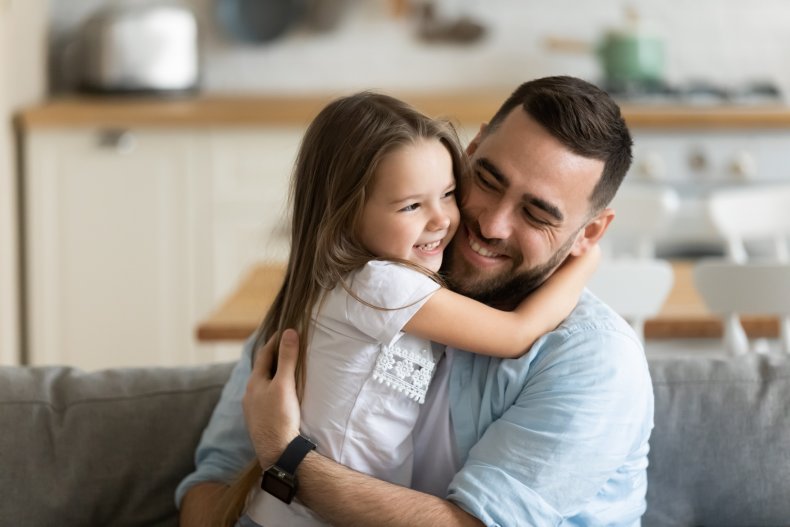 Father and daughter