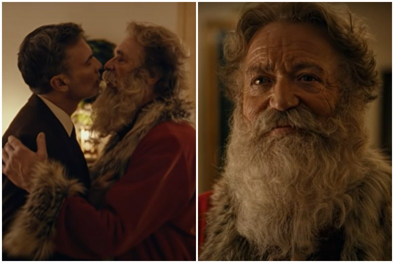 Santa Claus in Posten advert