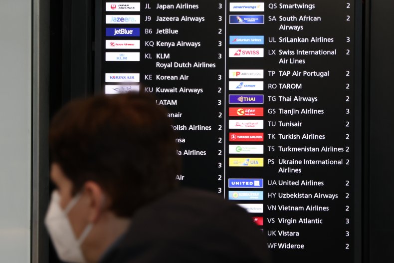 Departure Board at Heathrow airport.