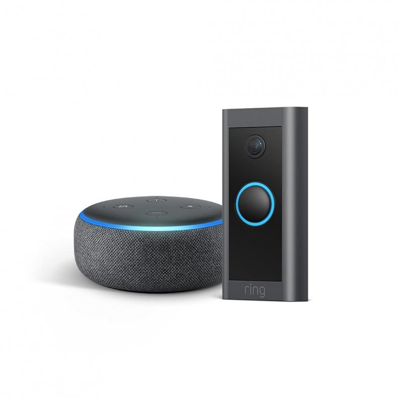 Amazon Ring and Echo Dot