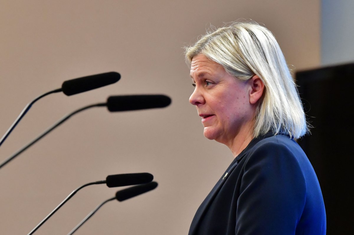 Magdalena Andersson, Sweden, Prime Minister