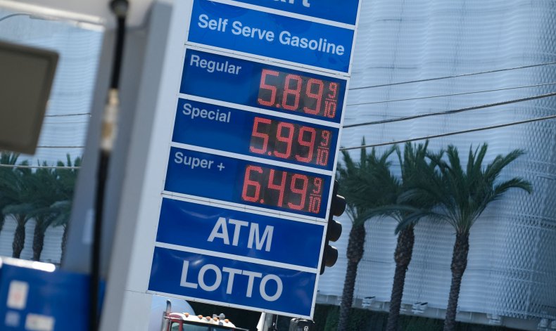 Gas prices California