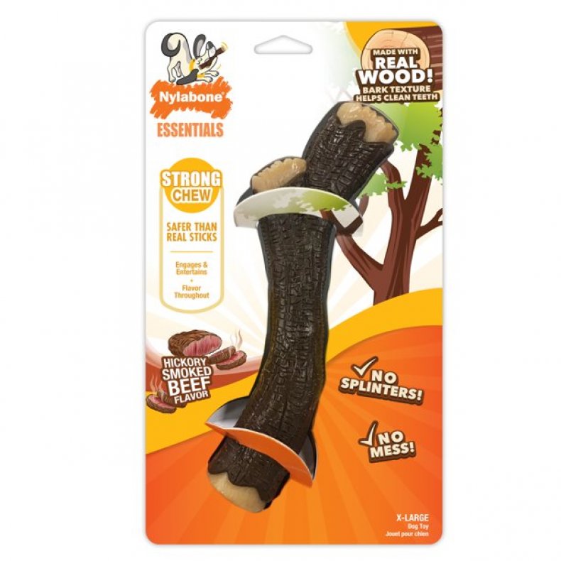 The Nylabone Real Wood Stick Chew Toy