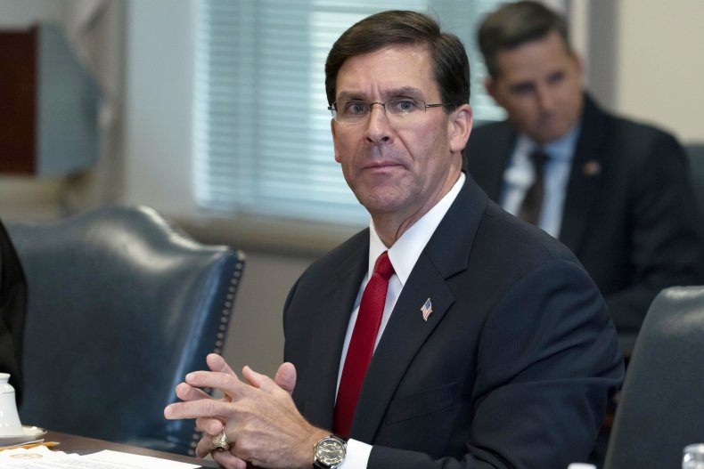 Mark Esper Lawsuit