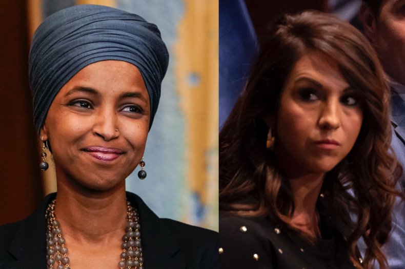 Ilhan Omar Lauren Boebert apology call feud