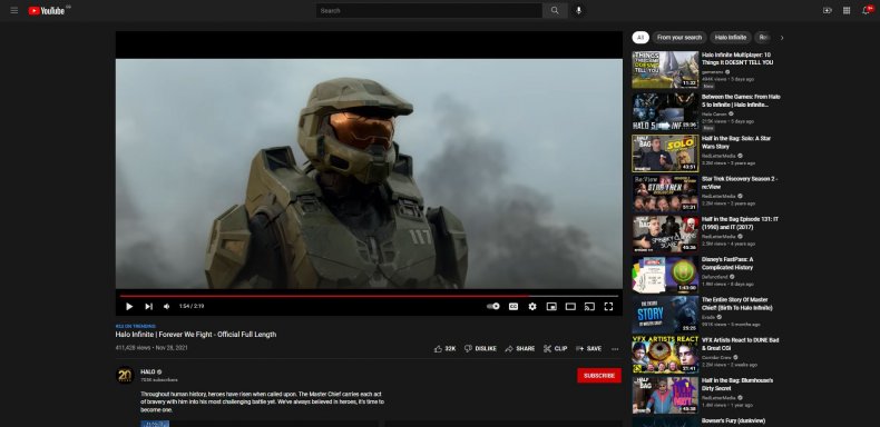 Halo Infinite: Forever We Fight Trailer