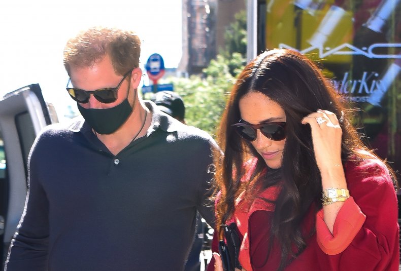 Prince Harry and Meghan Markle in Harlem