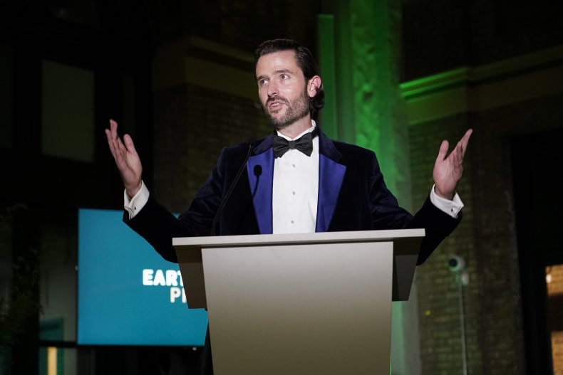 Jason Knauf at the Earthshot Prize