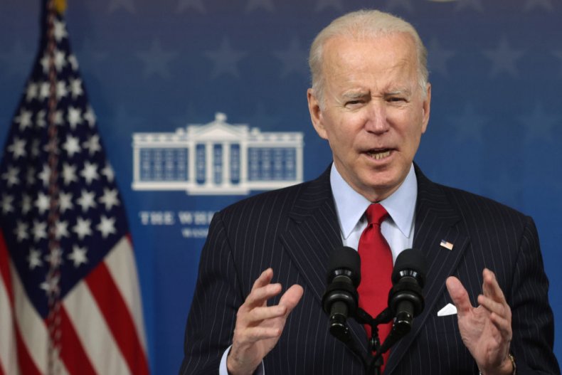 President Joe Biden speaks on the economy