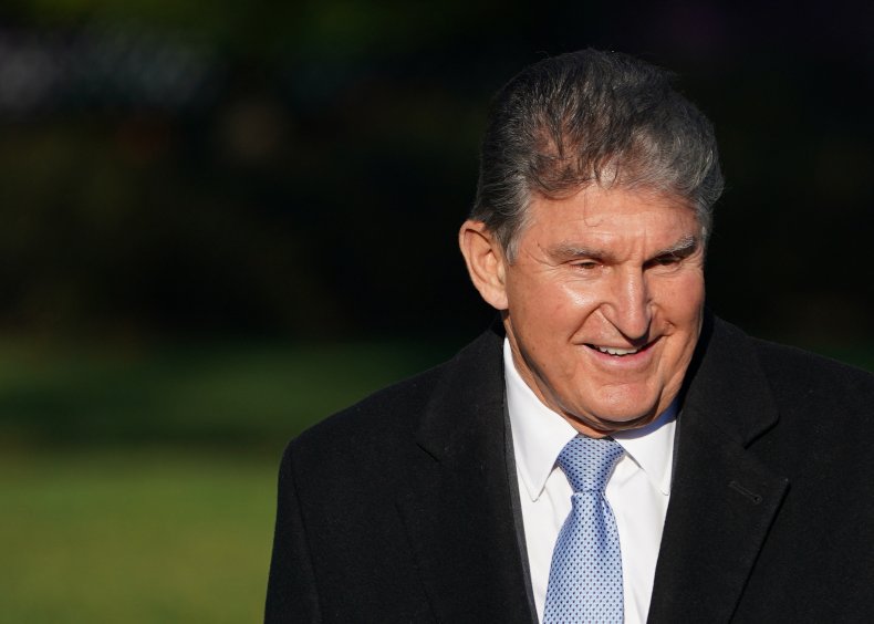 Manchin: Inflation, Omicron Are 'Cause to Pause'
