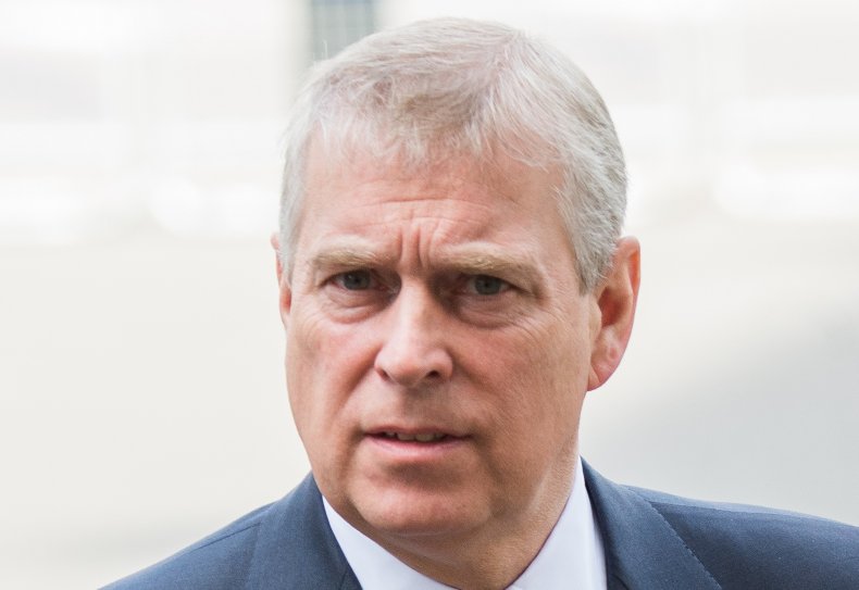 Prince Andrew at Westminster Abbey