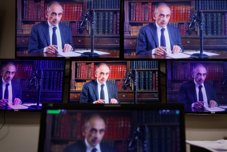 Eric Zemmour, French president candidate