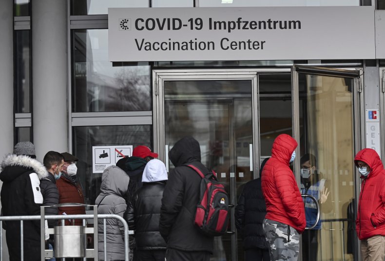 Frankfurt, Germany, COVID-19, vaccination center