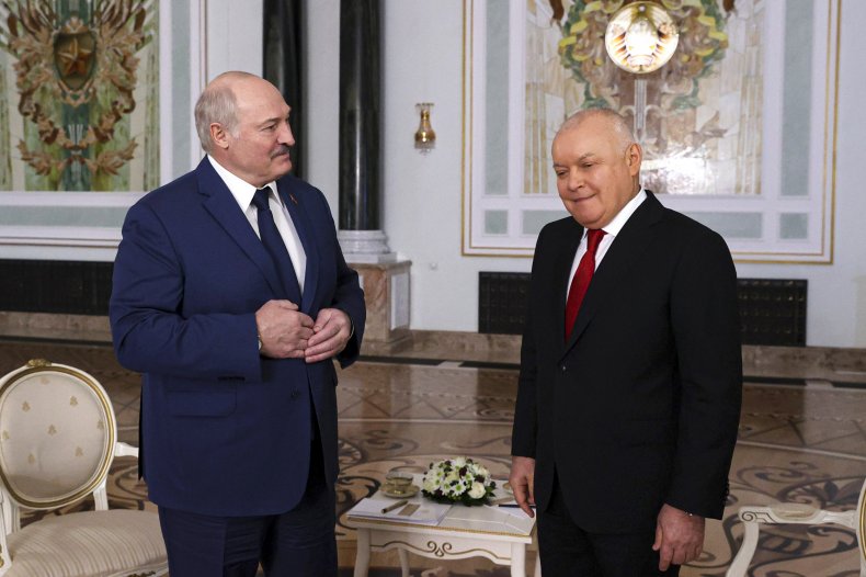 Lukashenko and Kiselev
