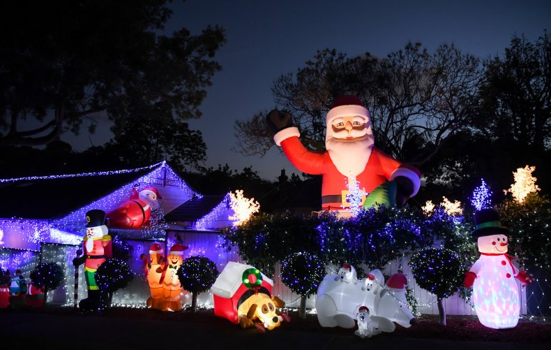 Christmas lights