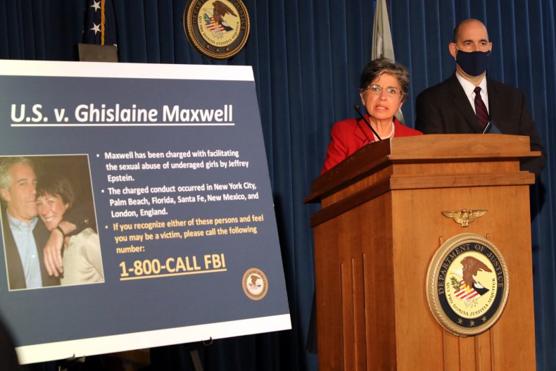 Ghislaine Maxwell, Jeffrey Epstein, Sexual Abuse
