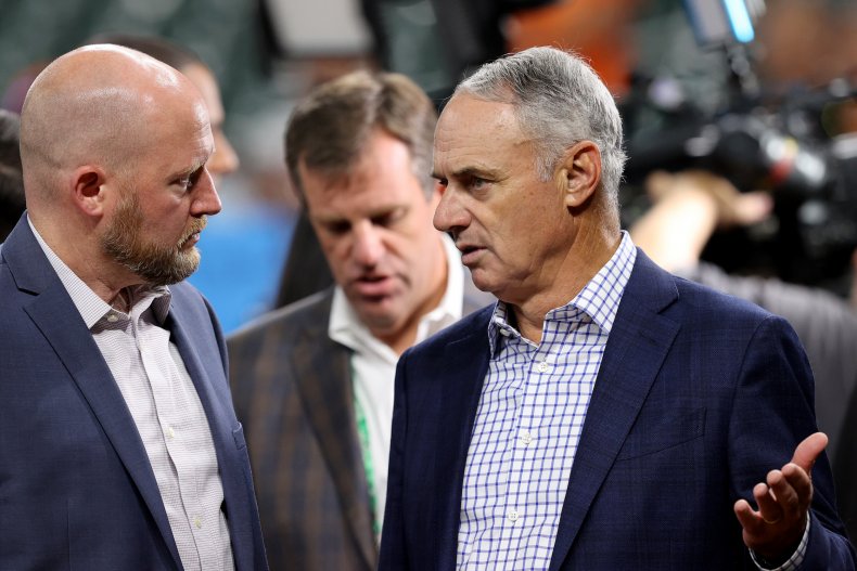 Rob Manfred, Major League Baseball, Lockout