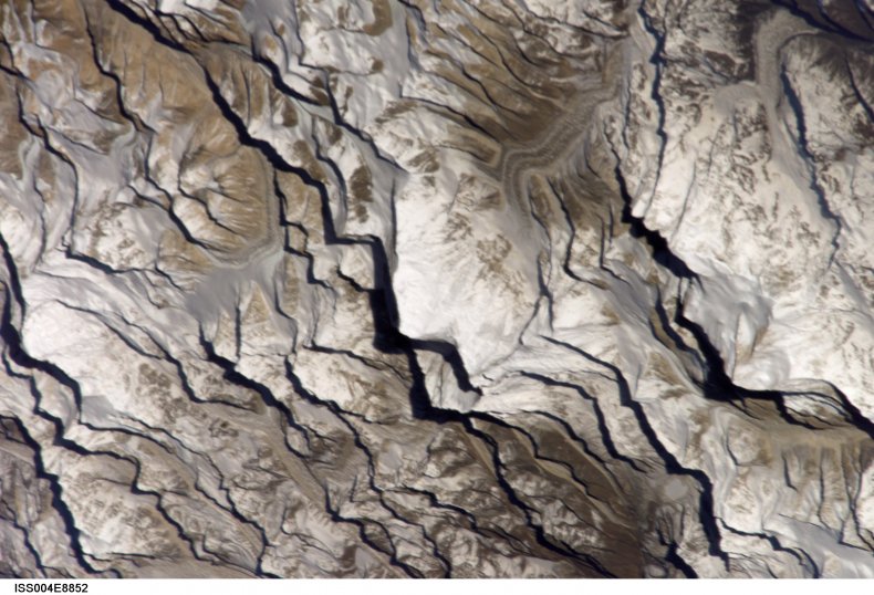Mt Everest from space