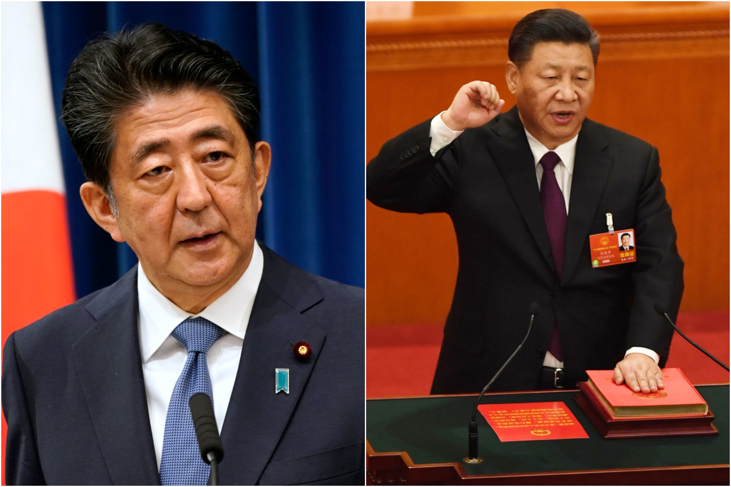 Japans Shinzo Abe Fires Direct Warning To Chinas Xi Jinping Over