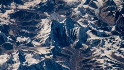 Mount Everest from space