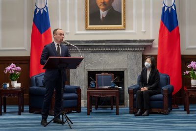 European Lawmakers Meet Taiwan President Tsai Ing-wen European Lawmakers Meet Taiwan President Tsai Ing-wen