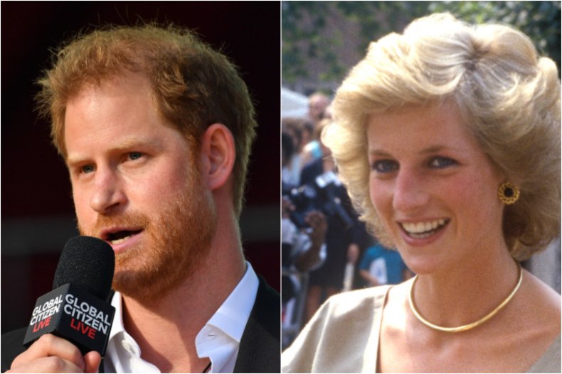 Prince Harry and Princess Diana