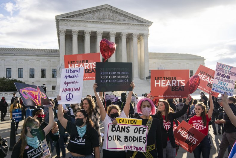 Abortion protest U.S. Supreme Court