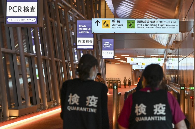 Japan Airport Quarantine
