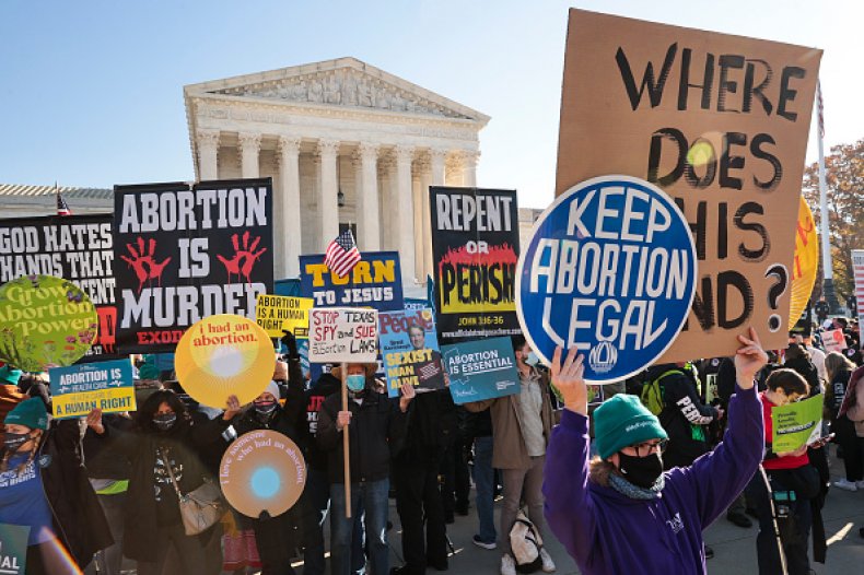 سقط جنین Roe Wade SCOTUS دادگاه عالی محافظه کار