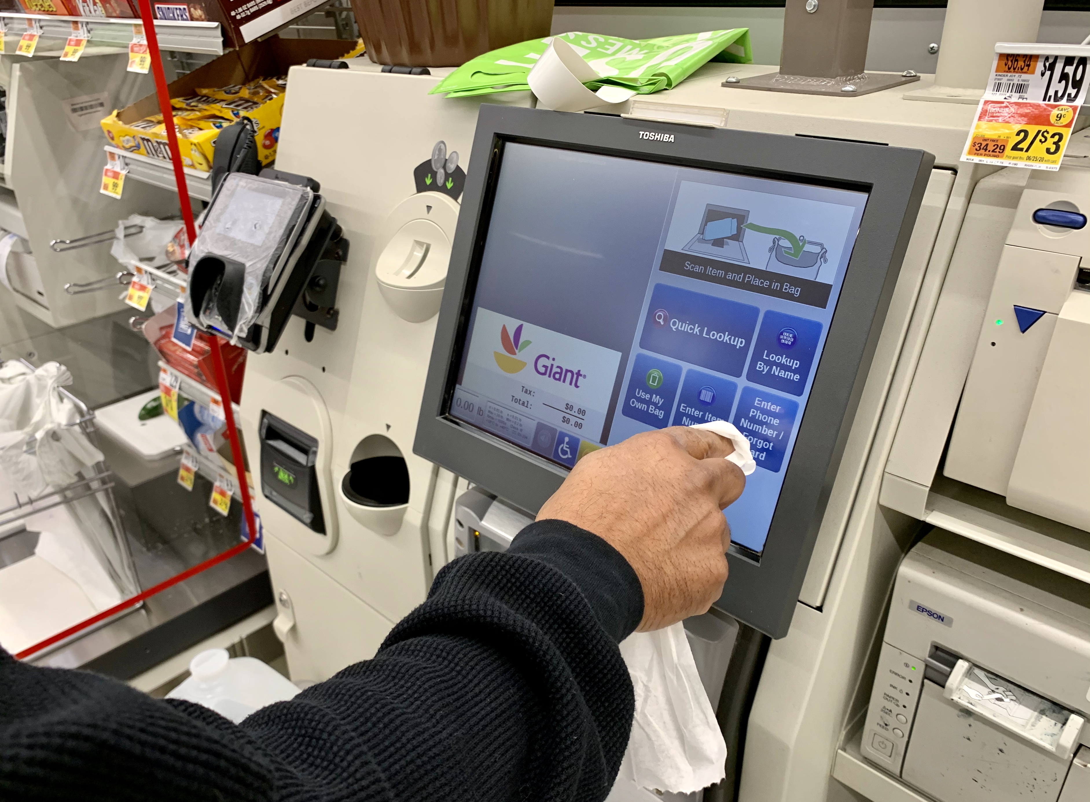 I was in a matalan and their self checkouts have the thing to remove the  security tags on the self checkout. That is very trusting of them :  r/CasualUK