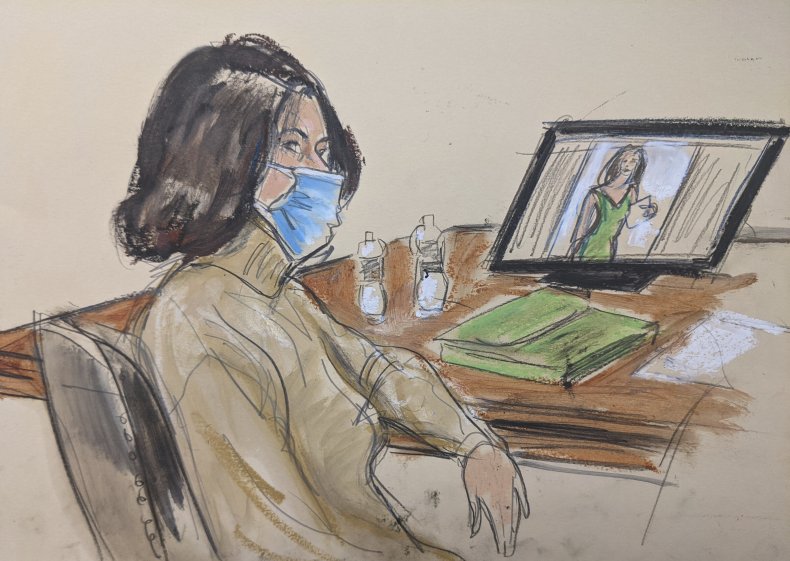 Ghislaine Maxwell, Trial, Court Room