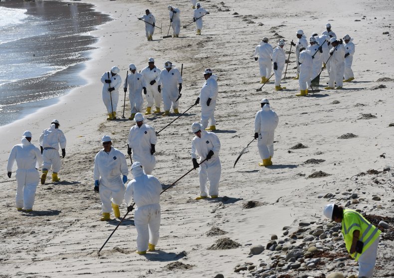 California, Gavin Newsom, Plains Pipeline, Oil Spill