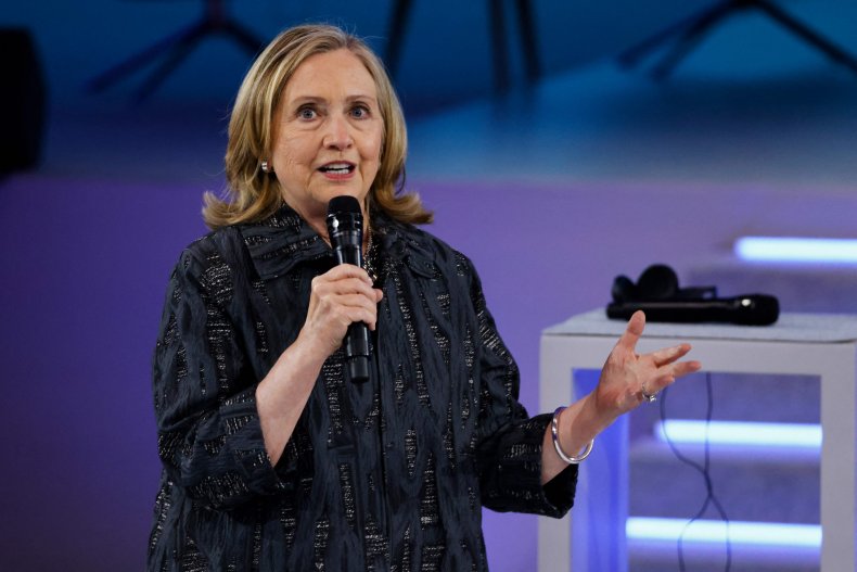Ex-Secretary of State Hillary Clinton