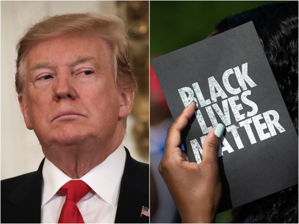trump black lives matter 