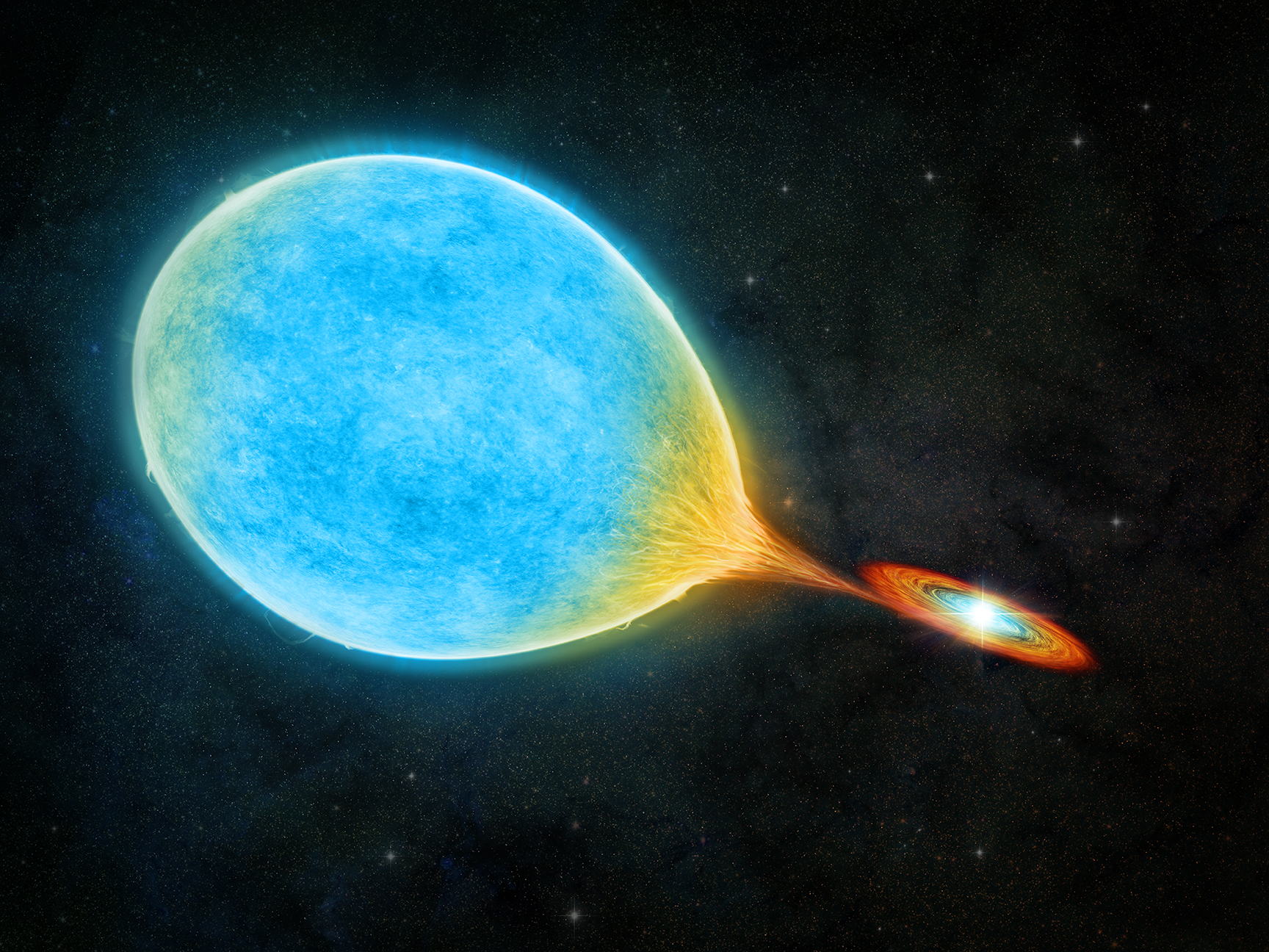 New Binary Star Type Discovered is The 'Missing Link' In Stellar 