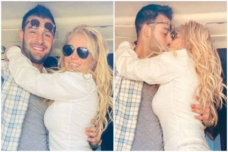Britney Spears and Sam Asghari