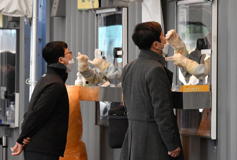 Seoul, South Korea, Covid-19 Testing