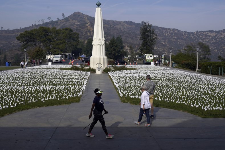 Los Angeles, COVID-19, memorial