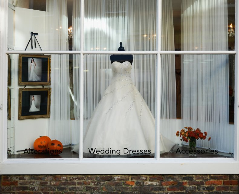 A bridal shop