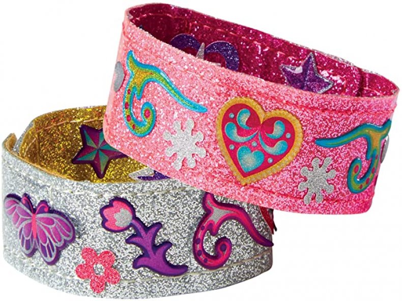 A set of bracelets.