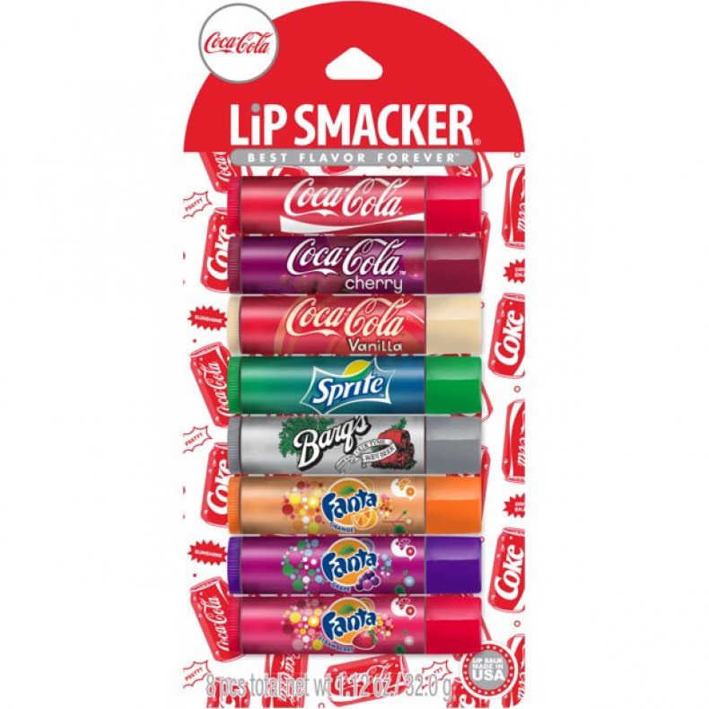 A set of soda-flavored lip gloss.