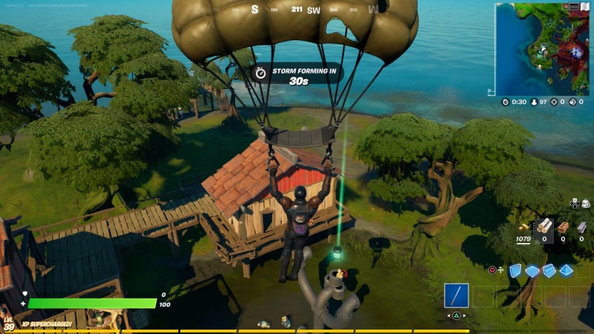 Fortntie Ghoulish Green Paint Bottle Location