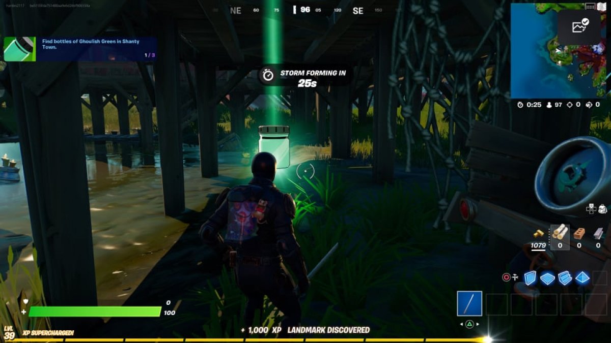 Fortnite Ghoulish Green Paint Bottle Location