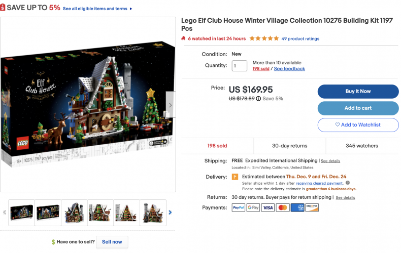 LEGO Elf Club House