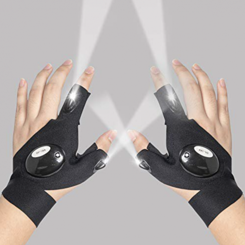 Llamaababie LED Flashlight Gloves