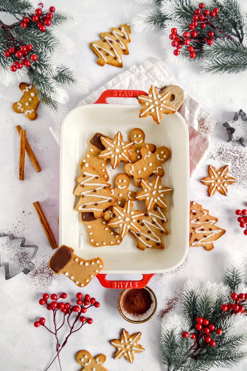 Christmas Gingerbread Cookies 