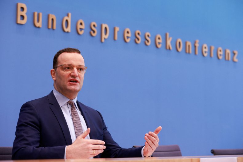 German Health Minister Jens Spahn